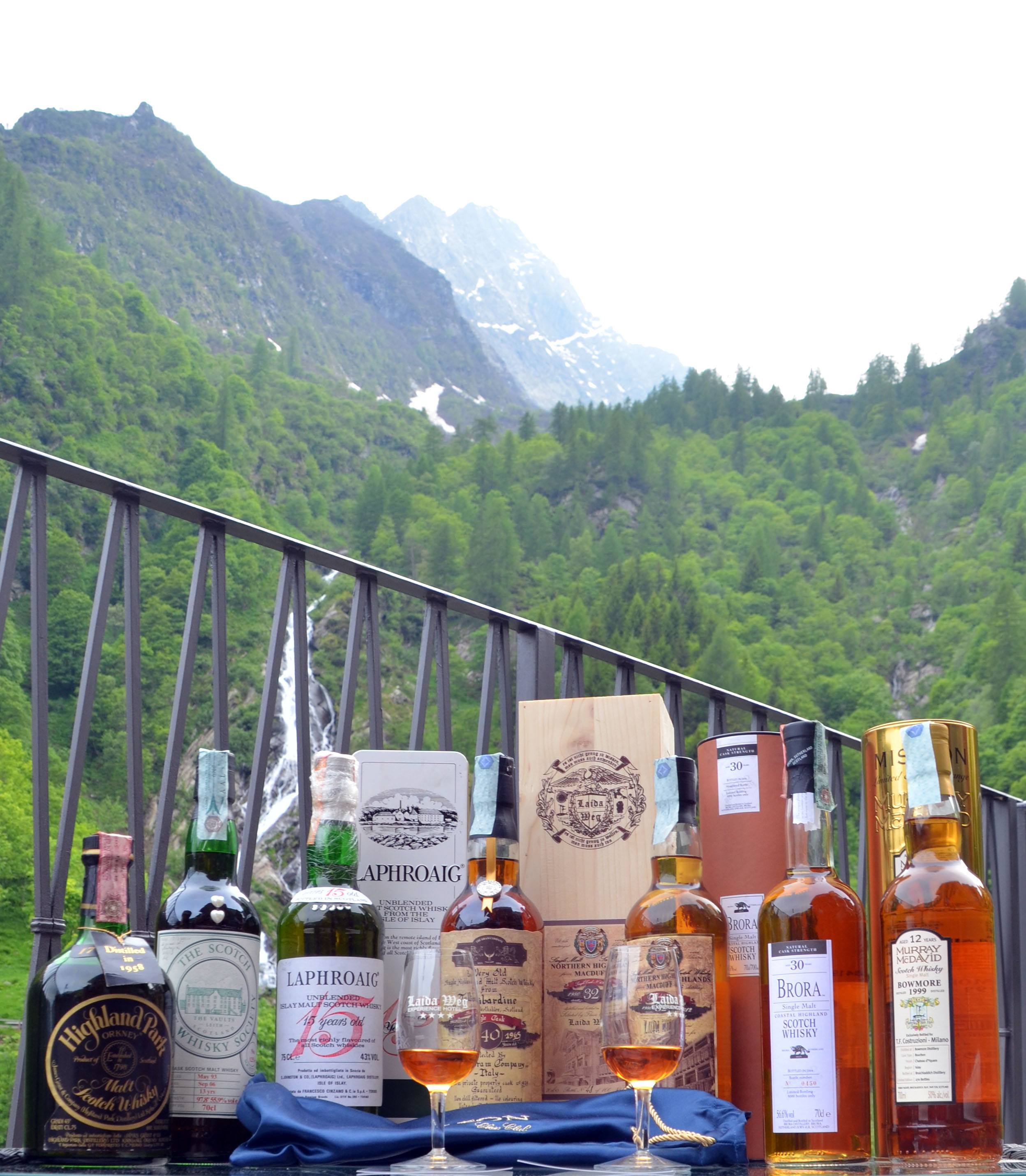 Whisky all'ombra del Monte Rosa