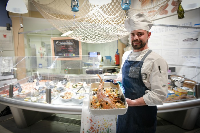 Cena dei pescatori da Eataly Lingotto