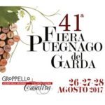 Fiera di Puegnago del Garda, dal 26 agosto un weekend con i rossi della Valtènesi
