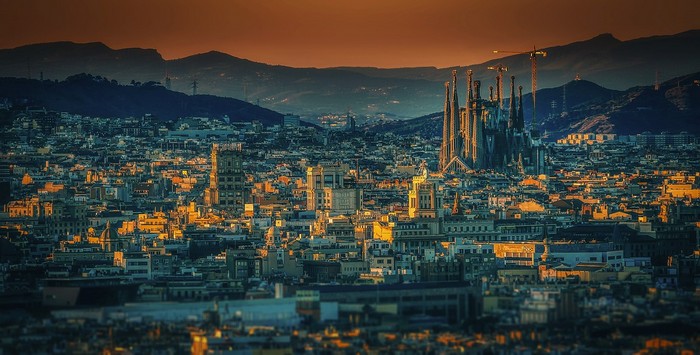 Barcellona skyline