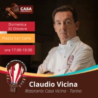 Cioccolatò: Lo chef stellato Claudio Vicina porta il suo New Bicerin di Torino