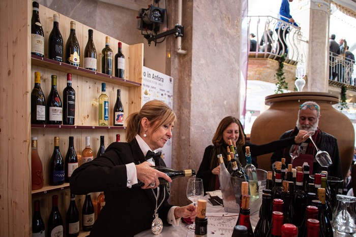 vin iin anfora a Merano Wine FEstival